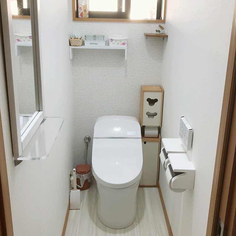 トイレ移設と交換設置施工事例-H様邸（長野市）