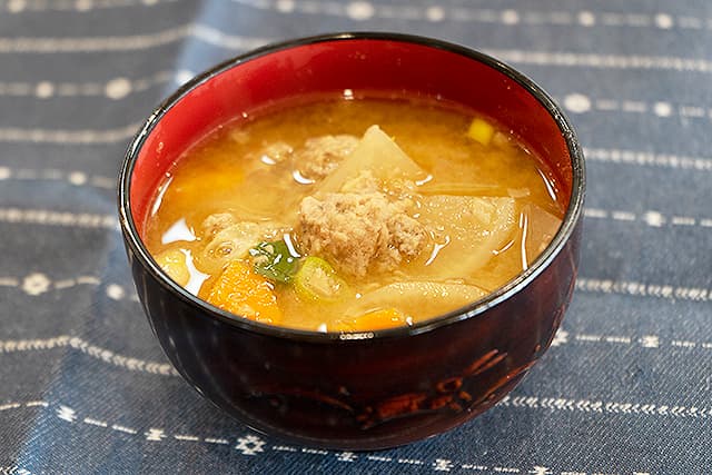 いわしのつみれ汁1